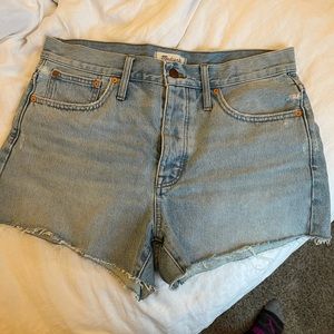 Madewell Relaxed Denim shorts